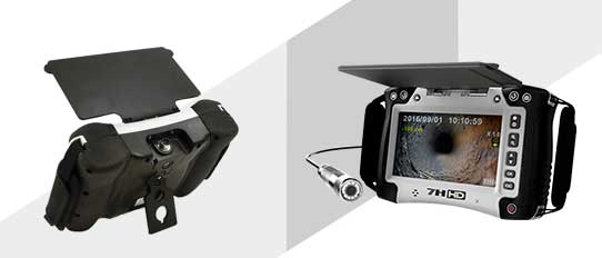 7" (Inch) High Resolution TFT Display Industrial Borescope MEGA-7